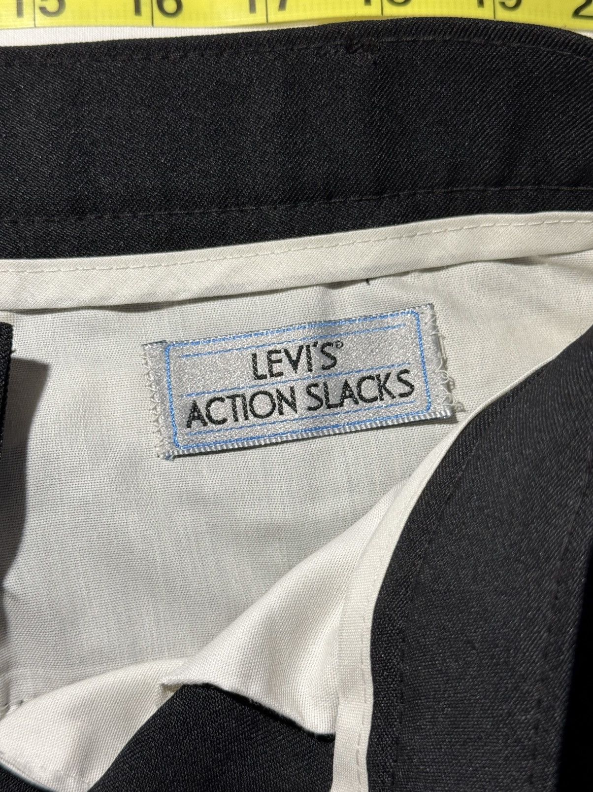 Levi's Vintage Clothing ***FINAL DROP***RARE 1970s LEVIS ACTION SLACKS WIDE PLEAT 38 Size US 38 / EU 54 - 12 Thumbnail