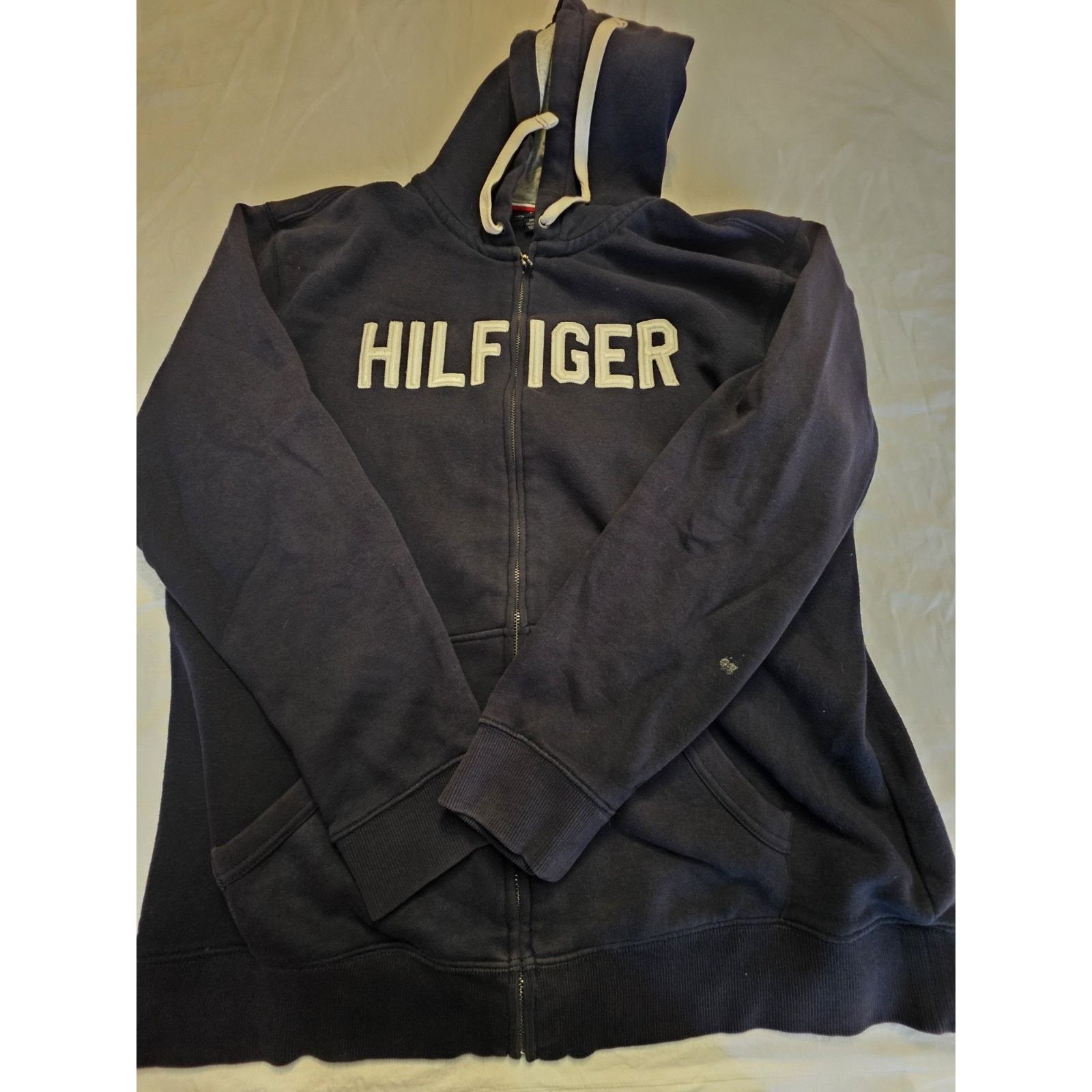 Tommy Hilfiger Tommy Hilfiger Men's Size 2XL Long Sleeve Blue Zippered Size US XXL / EU 58 / 5 - 2 Thumbnail