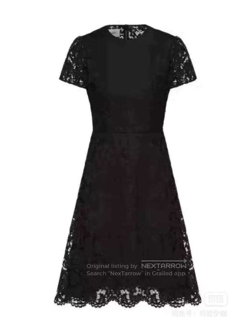 Valentino Valentino Classic black lace dress Size M / US 6-8 / IT 42-44 - 1 Thumbnail