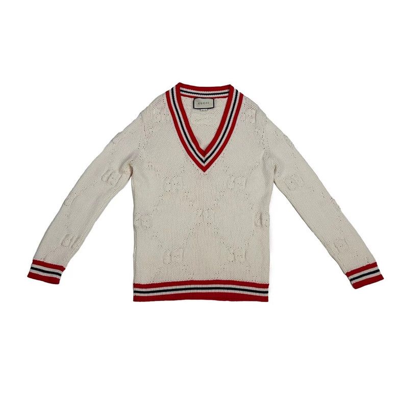 Gucci Striped casual long-sleeved sweater 2501-Nextarrow
