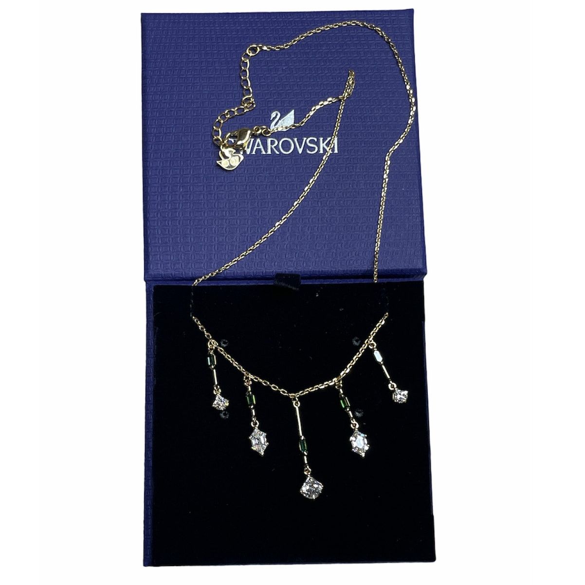 Swarovski Swarovski Oz Green Gold-Plated Necklace Size ONE SIZE - 3 Thumbnail
