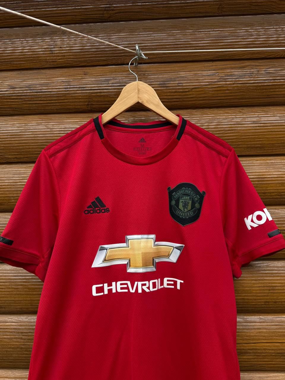 Adidas MANCHESTER UNITED HOME FOOTBALL SHIRT SOCCER JERSEY Size US M / EU 48-50 / 2 - 3 Thumbnail