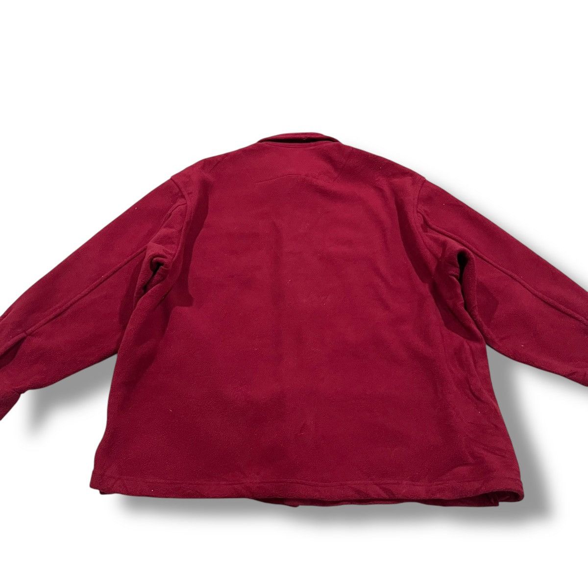 Converse × Vintage VINTAGE 90s CONVERSE FUR FLEECE JACKET Size US L / EU 52-54 / 3 - 9 Thumbnail