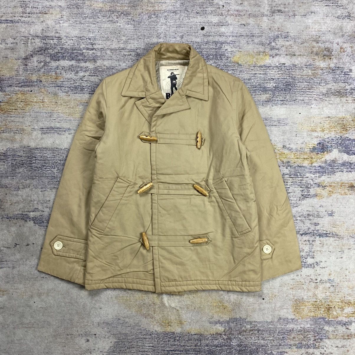vintage bape duffle jacket