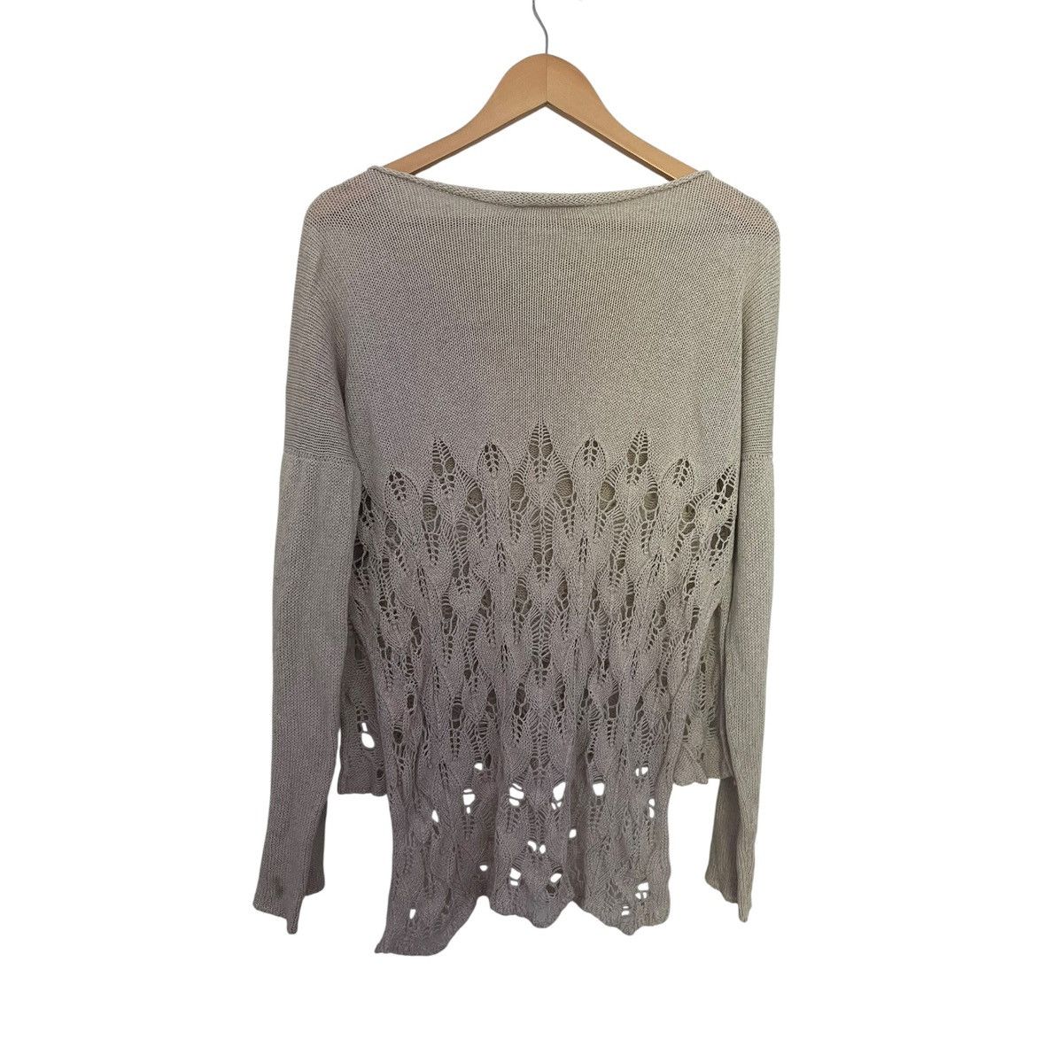 Sulvam Sulvam distressed knit sweater Size US M / EU 48-50 / 2 - 3 Thumbnail
