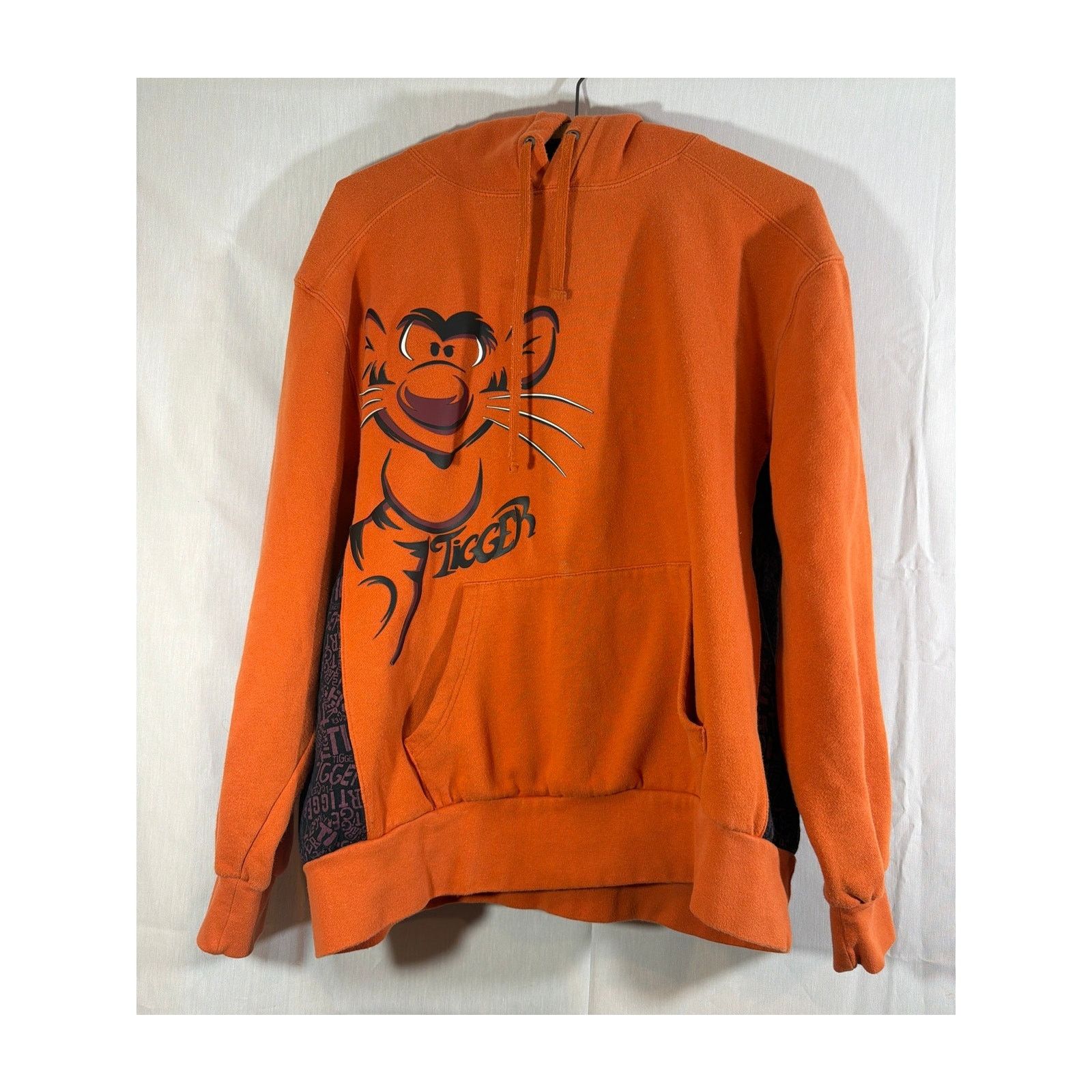 Disney Vintage Disney Hoodie Winnie Pooh Tigger Orange Sweatshirt Size L / US 10 / IT 46 - 1 Thumbnail