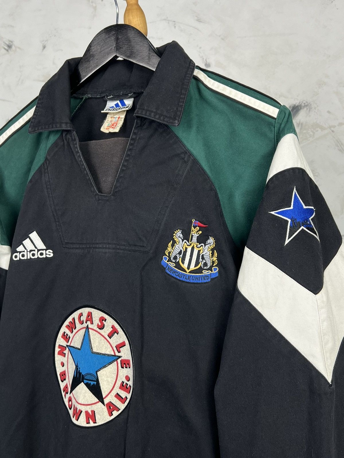Adidas 90s Vintage Newcastle United Adidas Jacket S–M Size US S / EU 44-46 / 1 - 4 Thumbnail