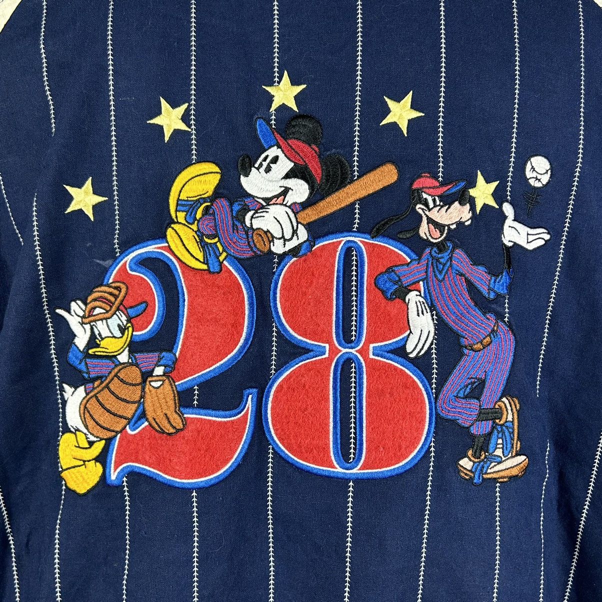 Disney × Vintage Disney baseball vintage jacket big logo spellout embriordery Size US XXL / EU 58 / 5 - 4 Thumbnail