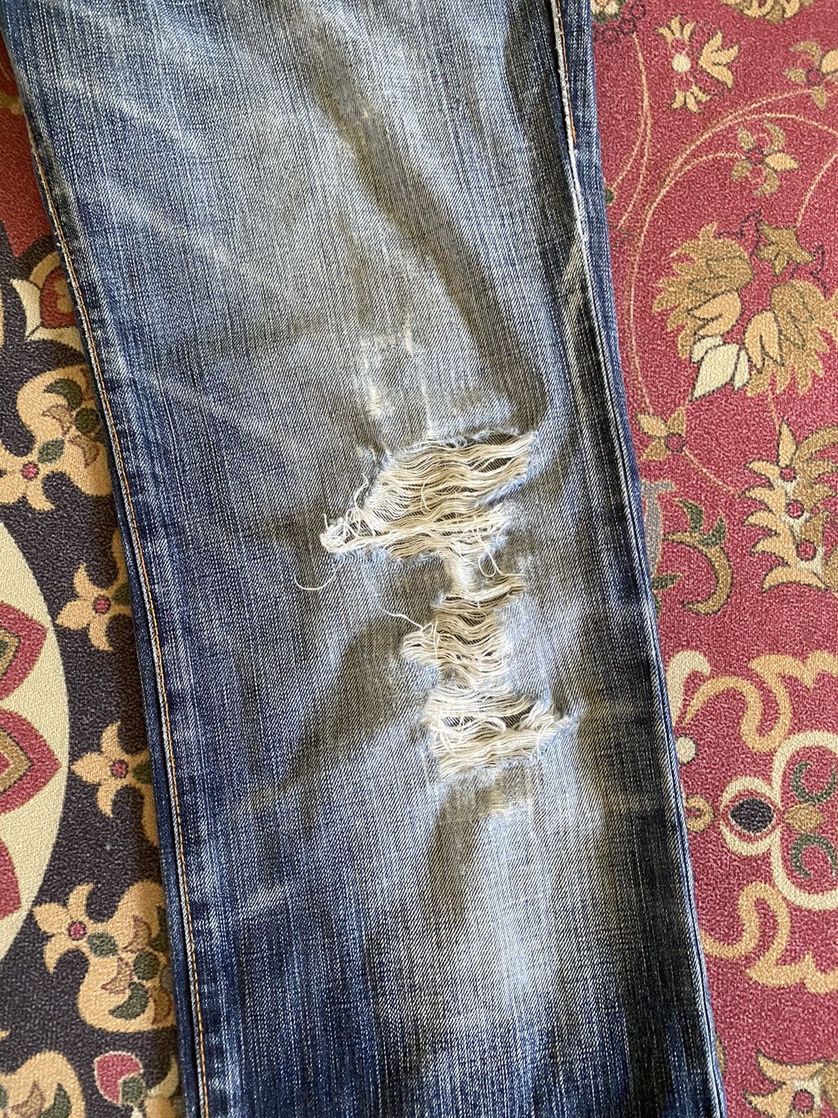 ABAHOUSE Japanese Brand Abahouse Distressed Denim Size US 31 - 7 Thumbnail