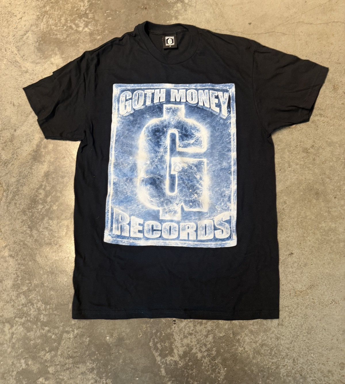 Goth Money Records Frozen Box Logo tee