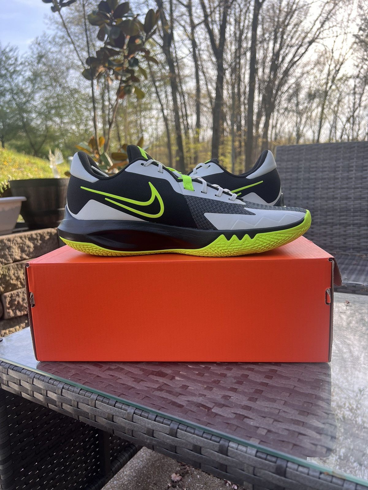 Nike Nike Precision VI “Black/Volt” Sz.11.5 - DS Size US 11.5 / EU 44-45 - 4 Thumbnail