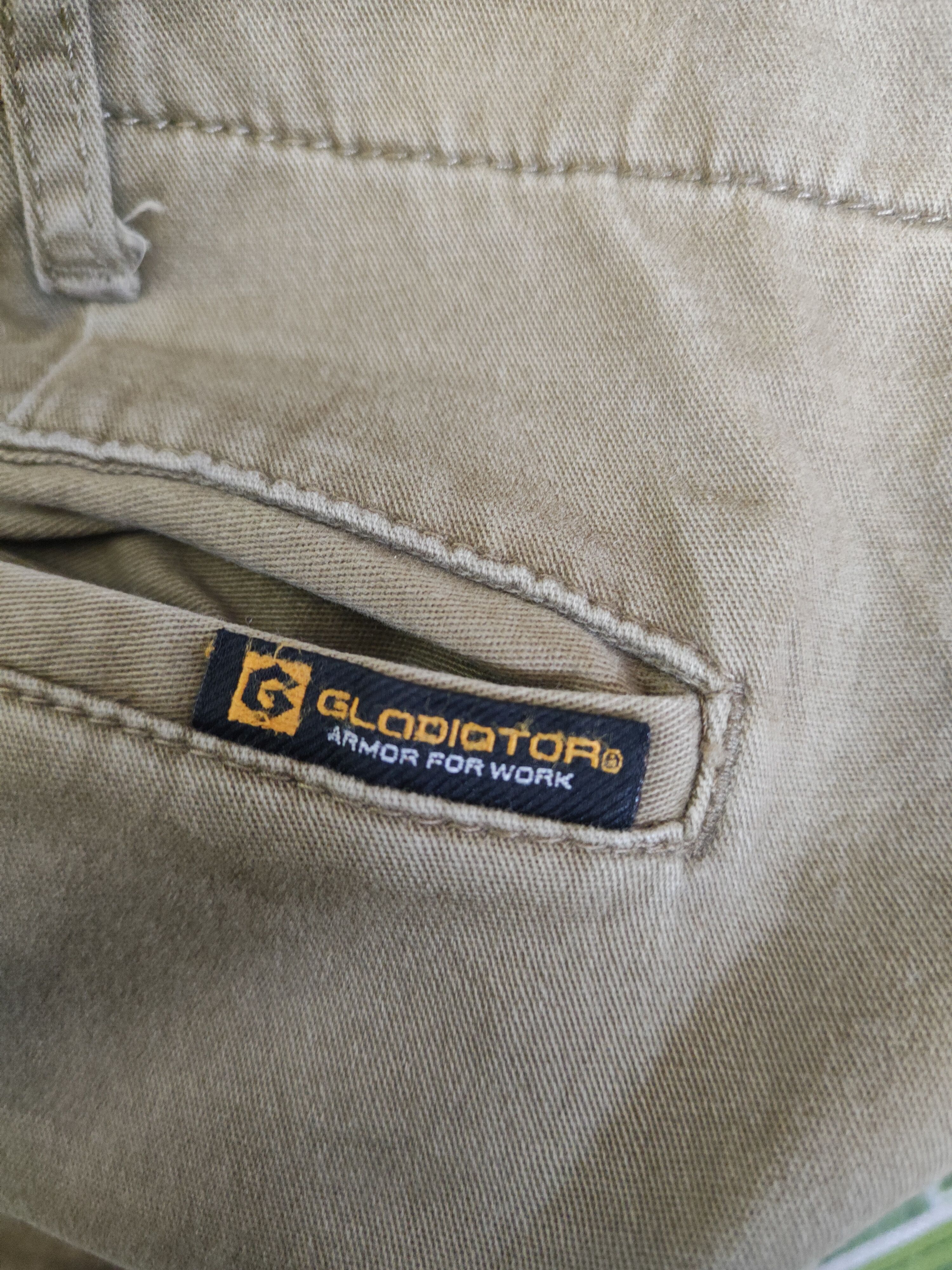 Japanese Brand DL Gladiator Beige Multipocket Cargo Pants #46-267T Size US 34 / EU 50 - 15 Thumbnail