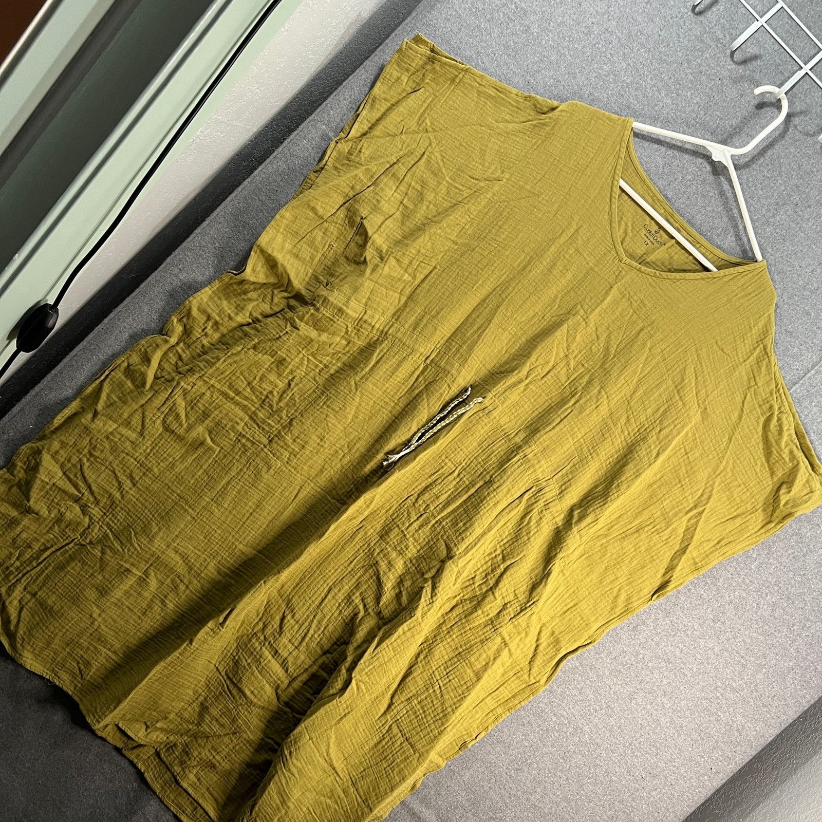 Other Cuddl Duds Casual Top Shirt Ladies Green Deep Moss Size 1X Size XL / US 12-14 / IT 48-50 - 6 Thumbnail
