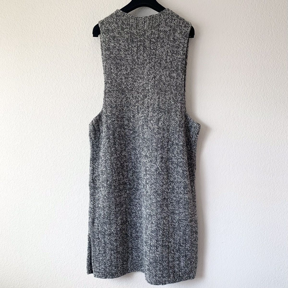 Handmade Hand knit dress with pockets Size S / US 4 / IT 40 - 2 Thumbnail