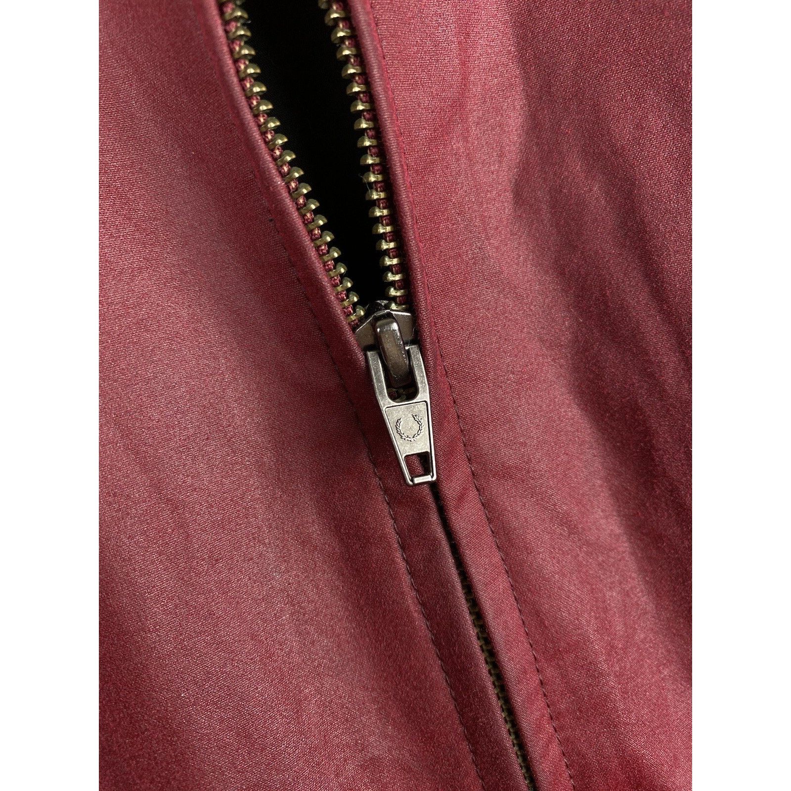 Fred Perry Fred Perry Halley Stevensons waxed bomber jacket size 38" Size US M / EU 48-50 / 2 - 11 Thumbnail