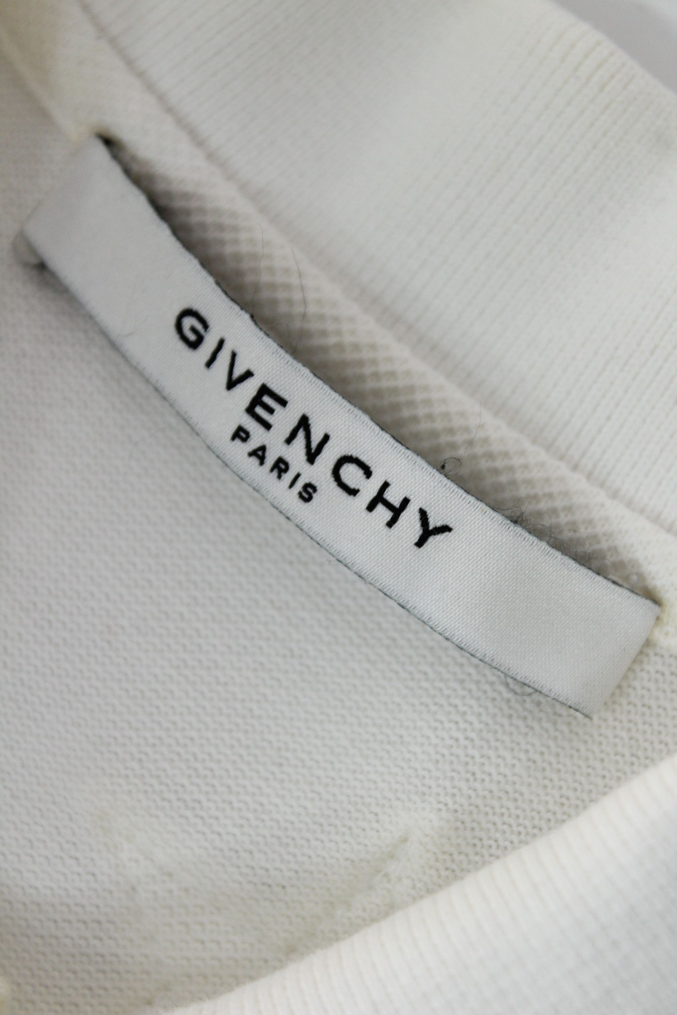 Givenchy Givenchy by Riccardo Tisci Star Embroidery Polo White Size US S / EU 44-46 / 1 - 11 Thumbnail