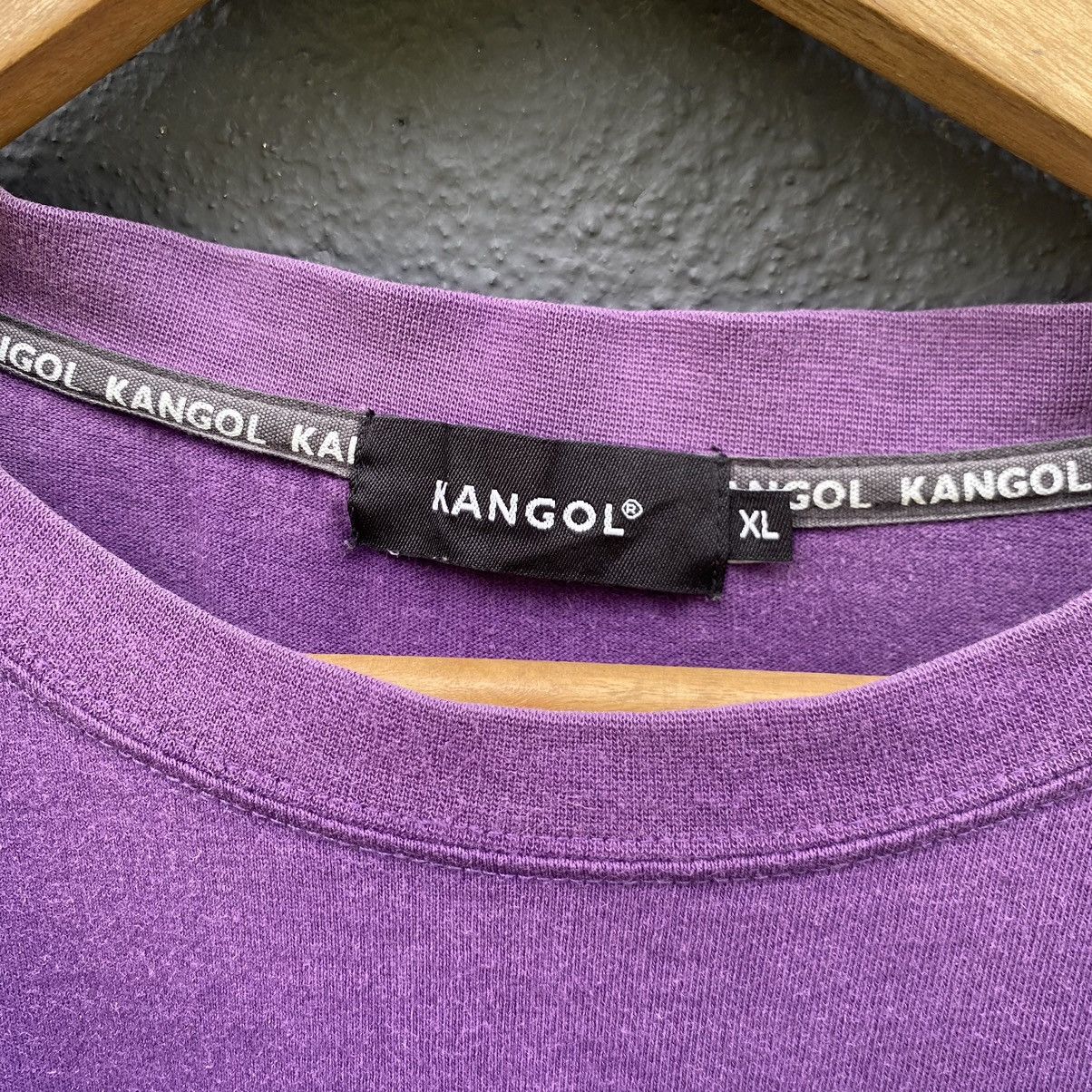 Kangol Thrashed Faded Vintage Kangol Embroidered ERD GRUNGE TEE Size US XL / EU 56 / 4 - 4 Thumbnail