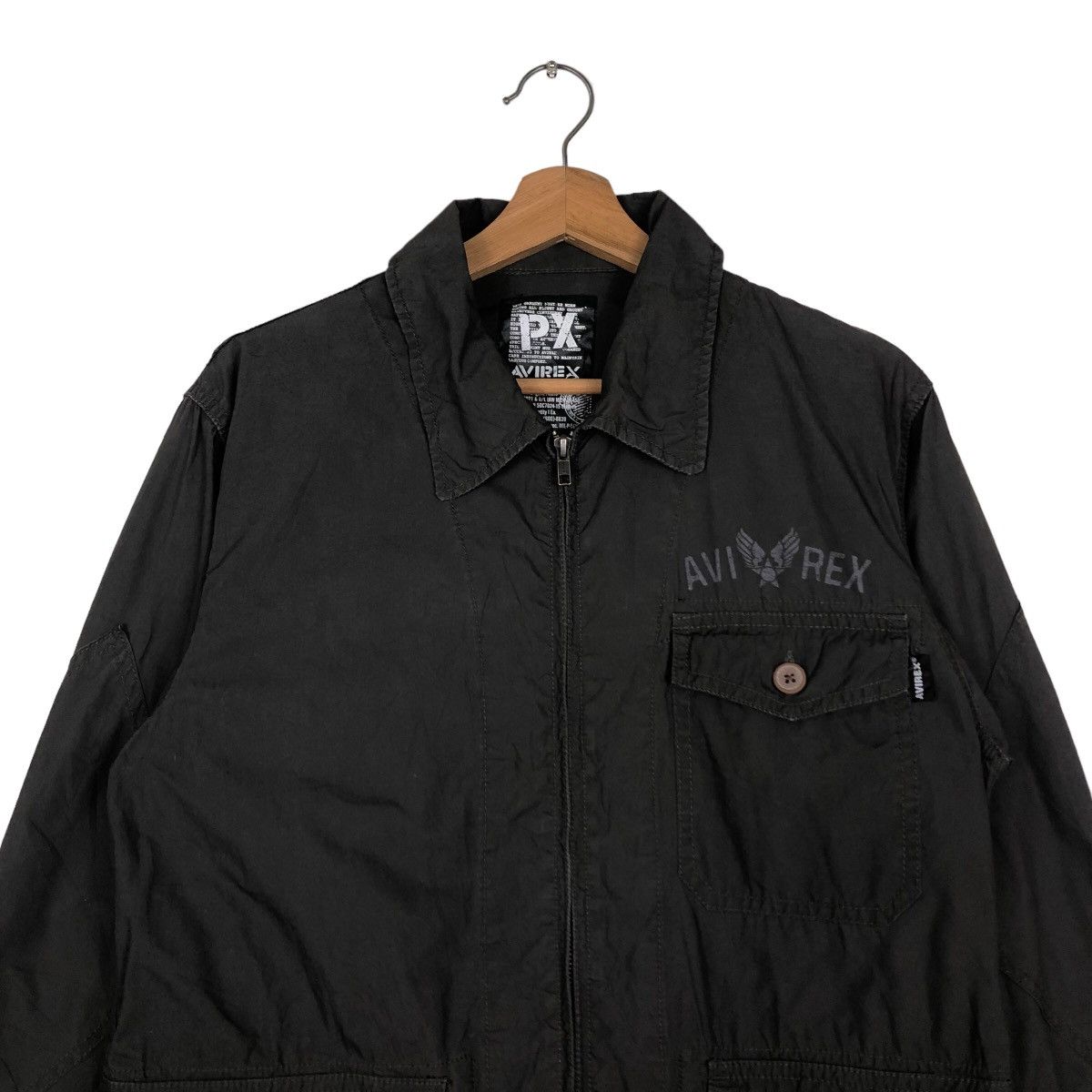 Avirex 🔥Vintage Multi Pocket Cargo Jacket Biker Avirex Usa Size US M / EU 48-50 / 2 - 3 Thumbnail