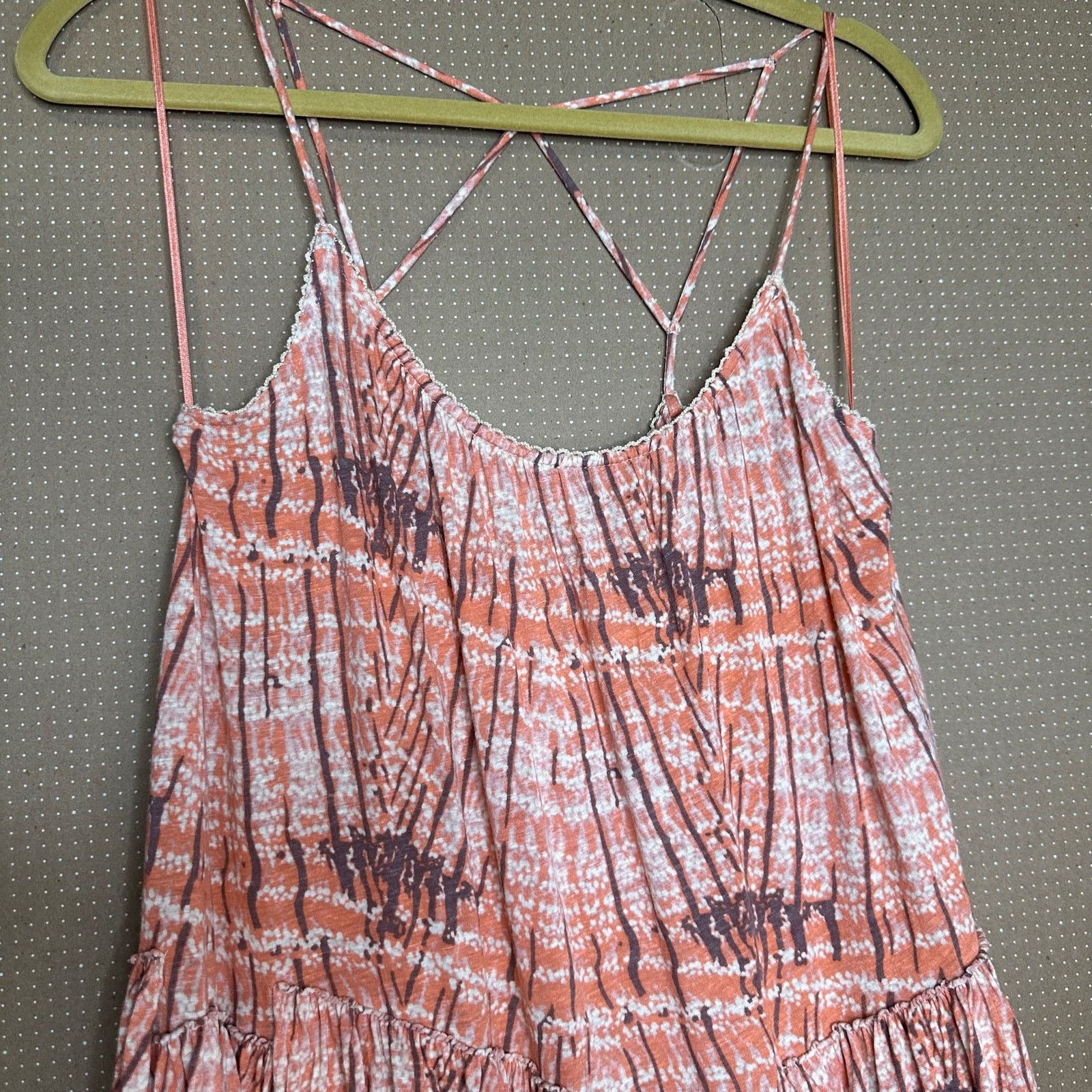 Free People Free People Sierra crisscross tank orange womens small Size S / US 4 / IT 40 - 11 Thumbnail