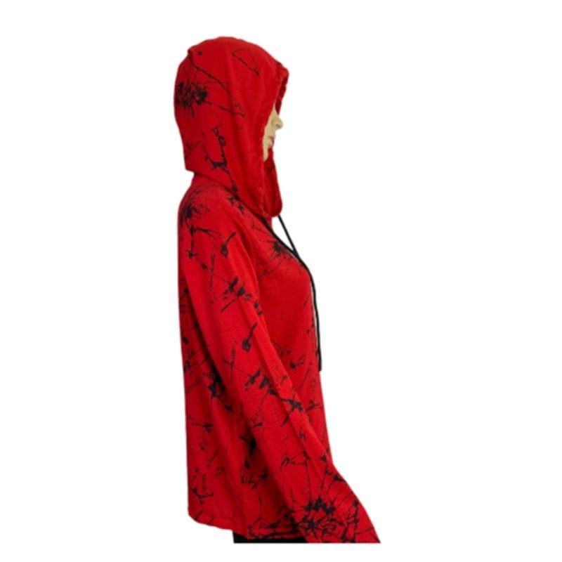 rue21 rue21 Men's Size Small Hooded Jersey Straight Hem Drawstring Size US S / EU 44-46 / 1 - 5 Thumbnail