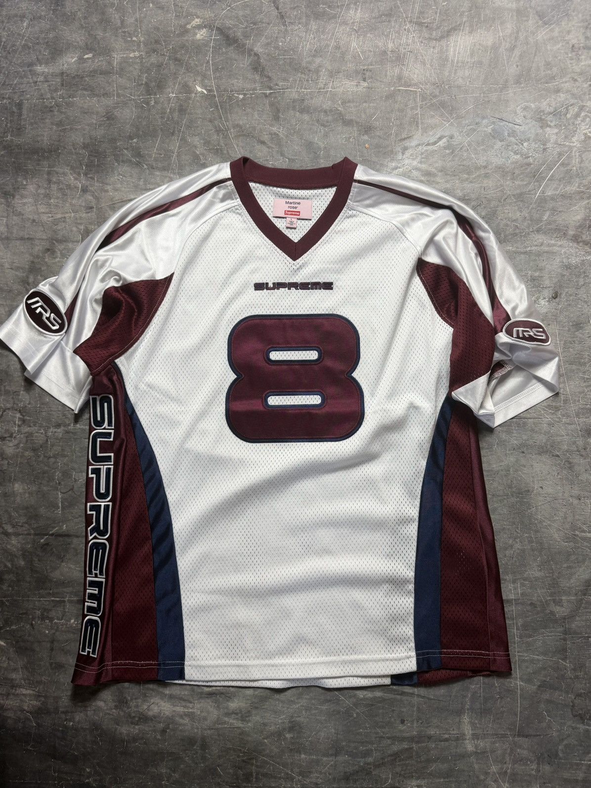 Martine Rose × Supreme Supreme Martine Rose Football Jersey Black