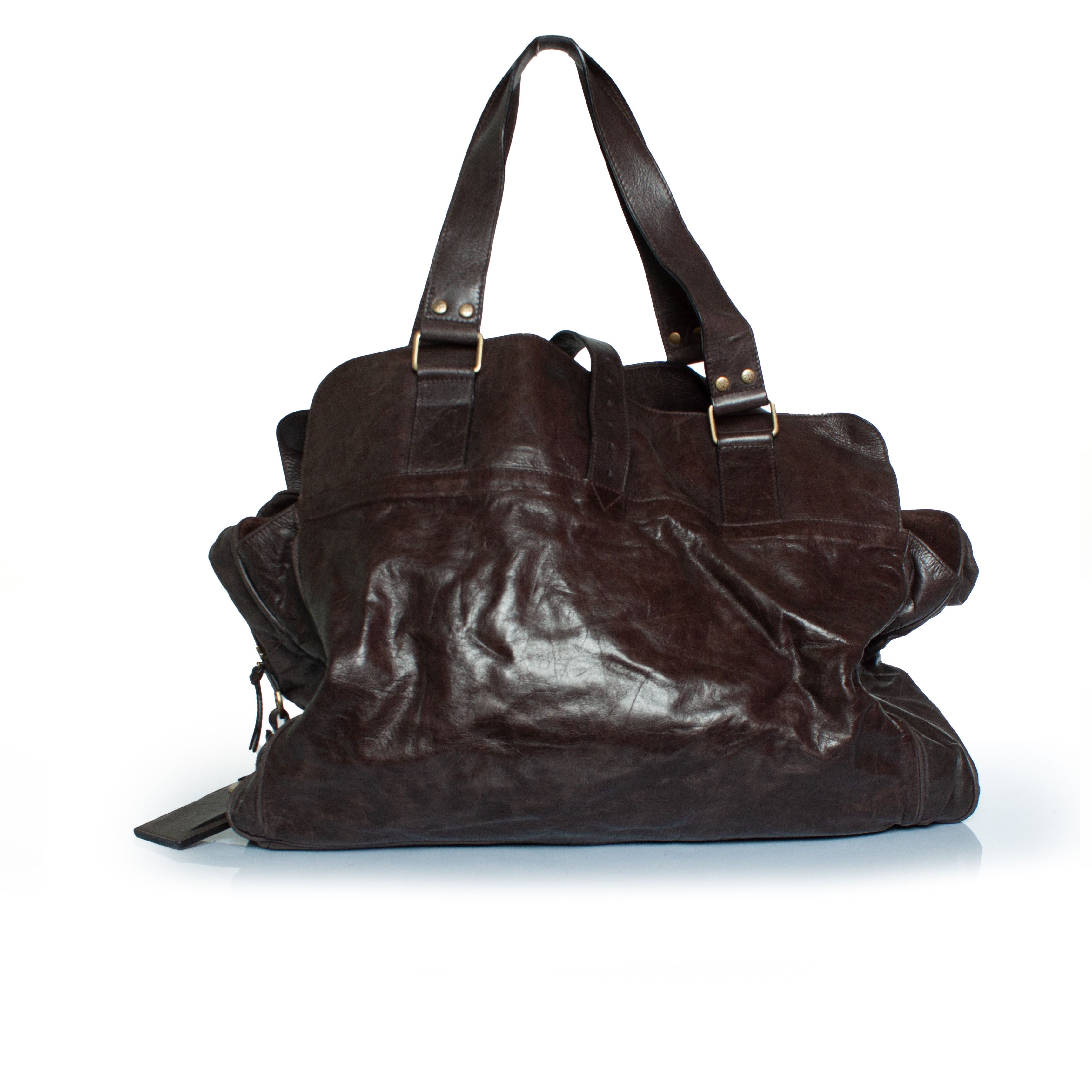Mulberry Mulberry, Maxi Mabel reistas in bruin Size ONE SIZE - 3 Thumbnail