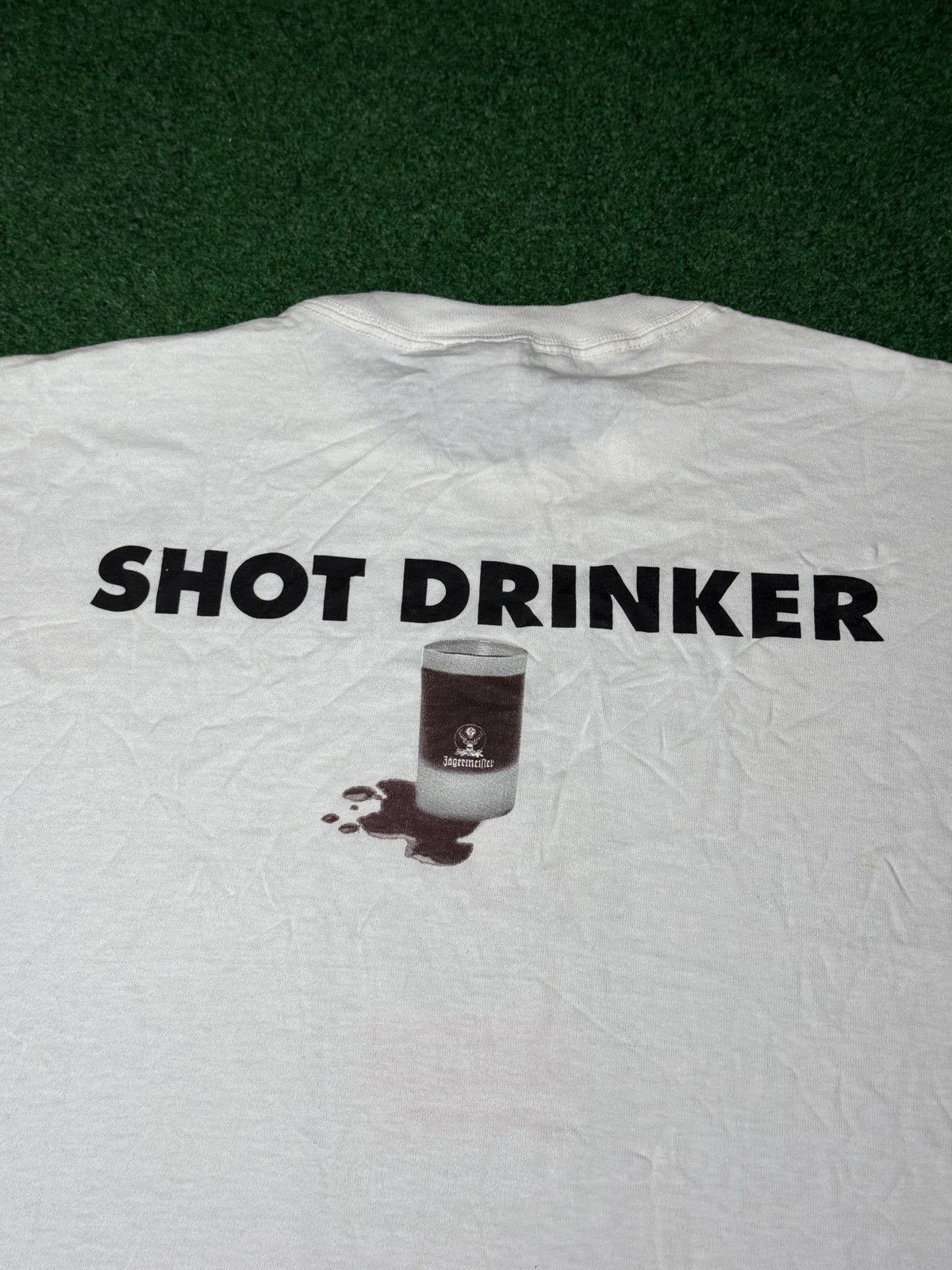 Jagermeister Jagermeister Shot Drinker 90s Y2K XL Liquor Alcohol T Shirt Size US XL / EU 56 / 4 - 4 Thumbnail