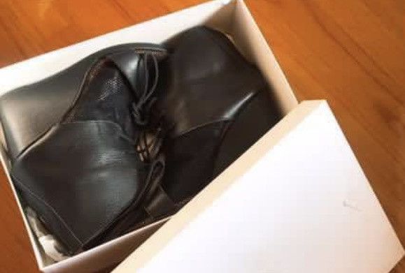 Maison Margiela MM6 Maison Martin Margiela mesh wedge heels boots and shoes Size US 9 / IT 39 - 6 Thumbnail