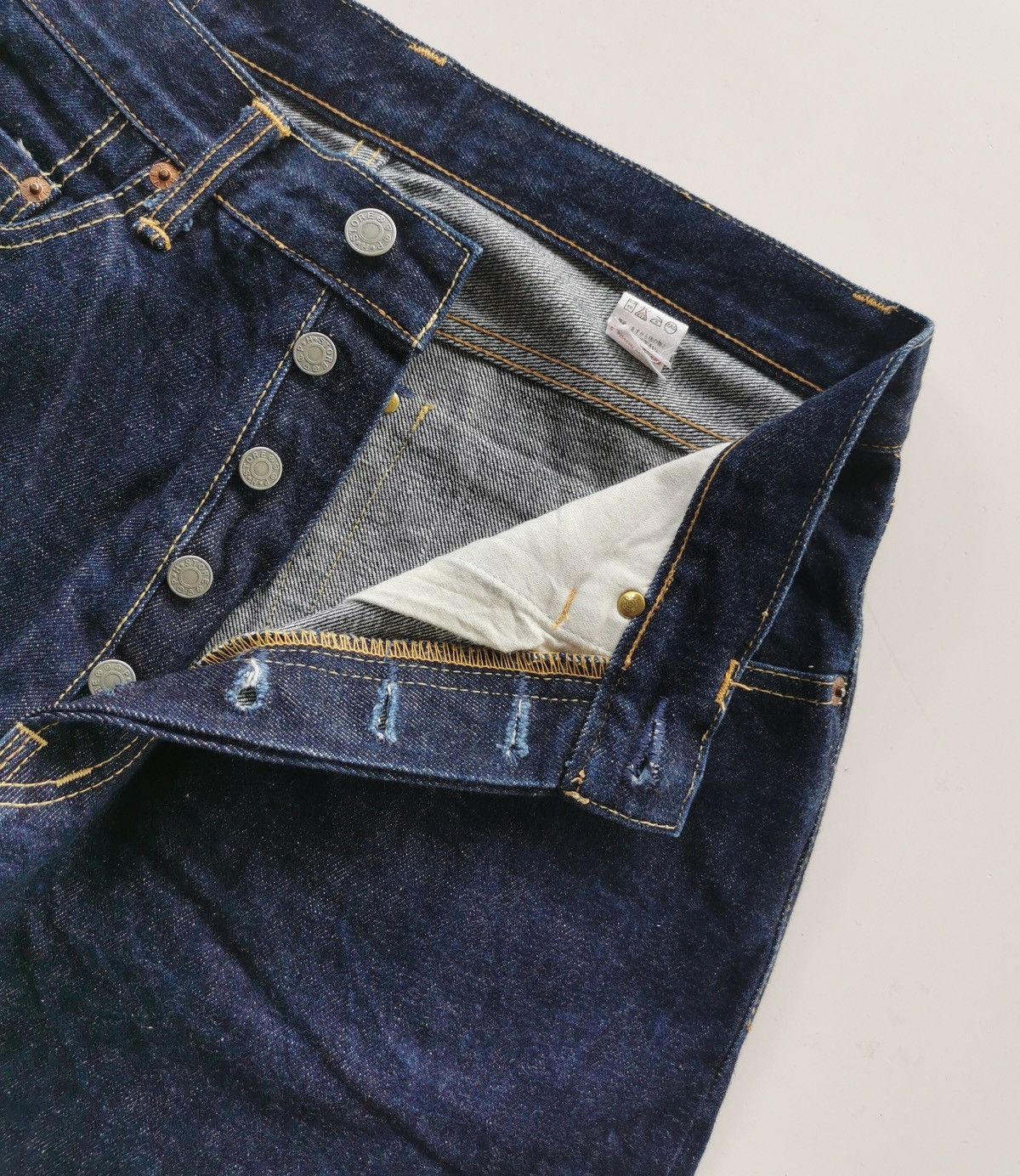 Japanese Brand × Jean Pig Hip Store Selvedge Denim Jeans size 30x45 Size US 30 / EU 46 - 9 Thumbnail