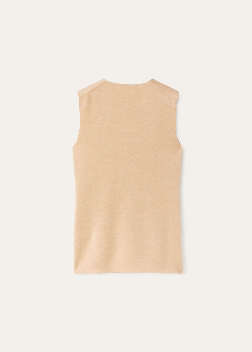 Loro Piana o1w1db10825 FAO4510 Cocooning Top in Beige Size S / US 4 / IT 40 - 6 Thumbnail