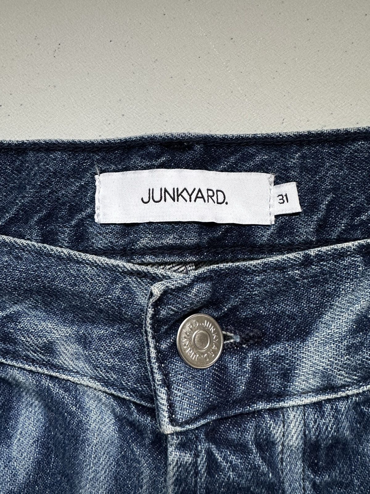 Other Junkyard Wonderwall Smile Baggy Jeans Size US 31 - 8 Thumbnail