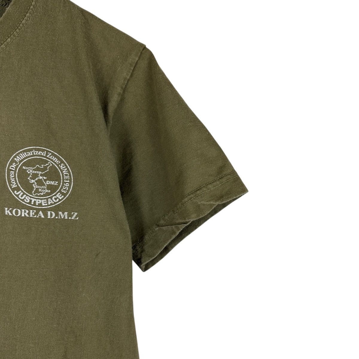 Vintage Vintage 90s Korean DMZ De Militarized Combat Shirt Size US S / EU 44-46 / 1 - 4 Thumbnail