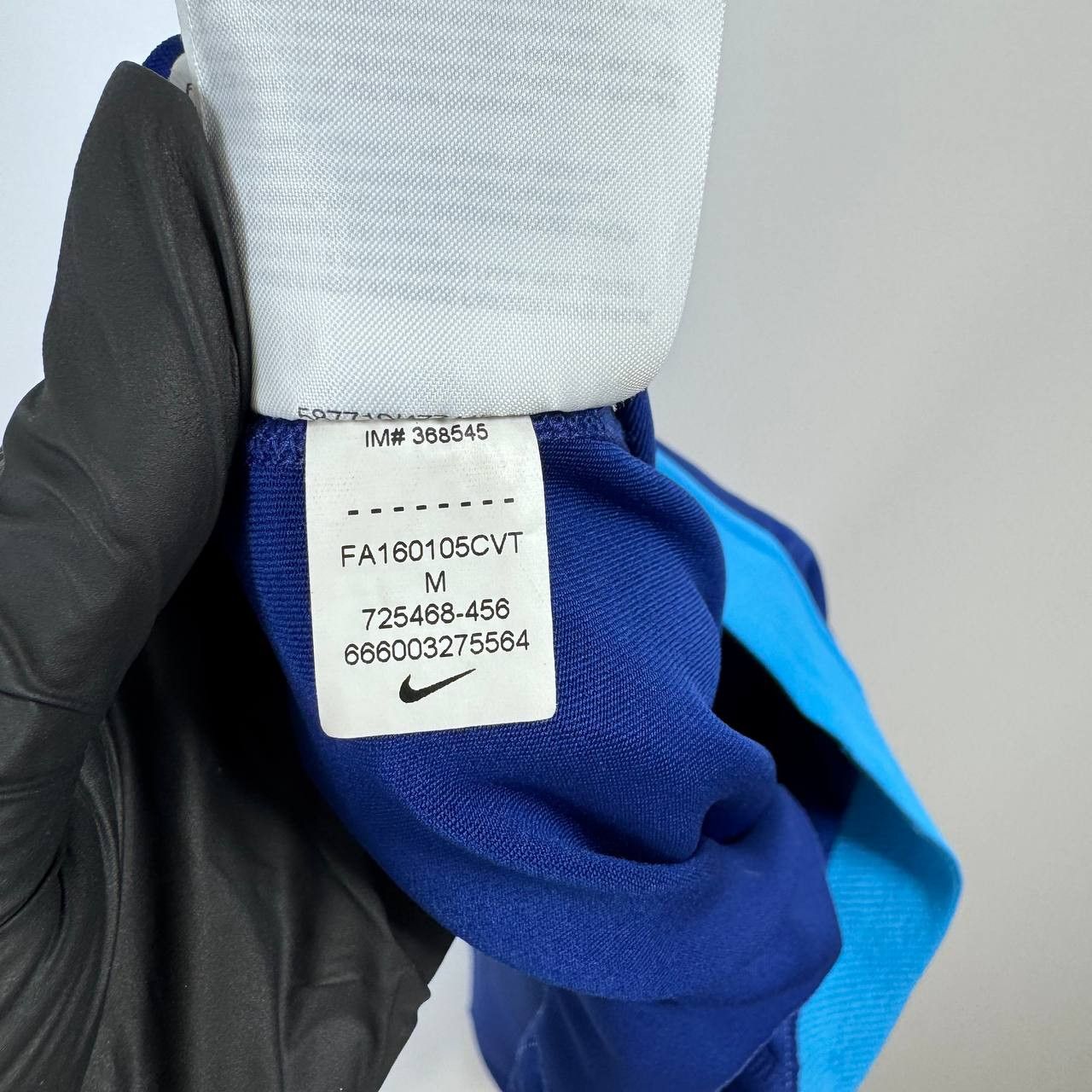 Nike Nike Pro Womens Compression Leggings Blue Cropped Gym M Size 37" - 4 Thumbnail