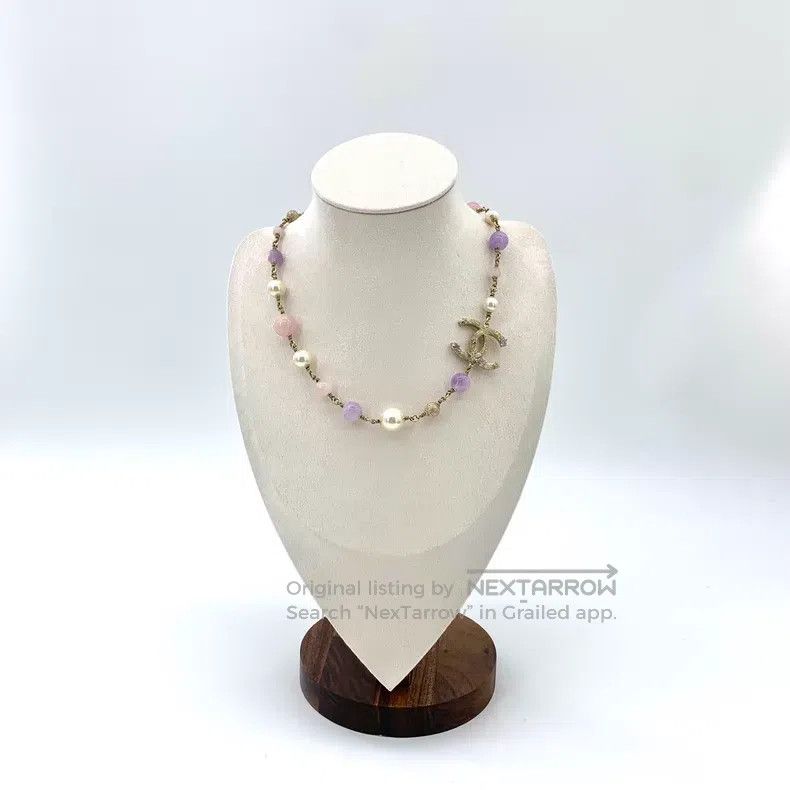 Chanel Chanel Multi-colour double C star diamond glass pearl neck Size ONE SIZE - 3 Thumbnail