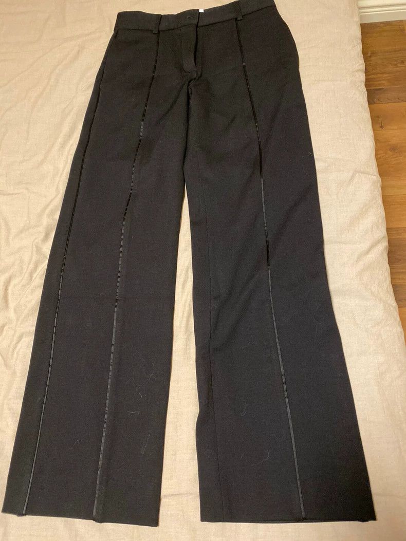 Loewe Loewe Black slim-fit trousers Size 35" - 2 Thumbnail