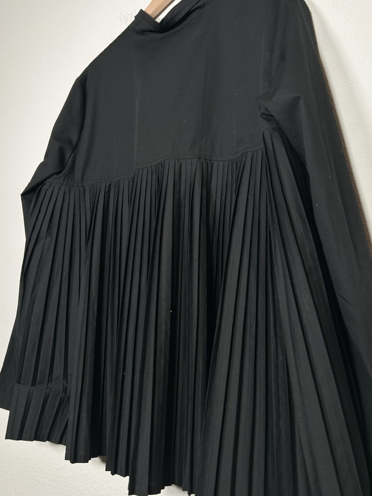 Designer Pleated Overlay Back Panel Shirt Size US M / EU 48-50 / 2 - 3 Thumbnail
