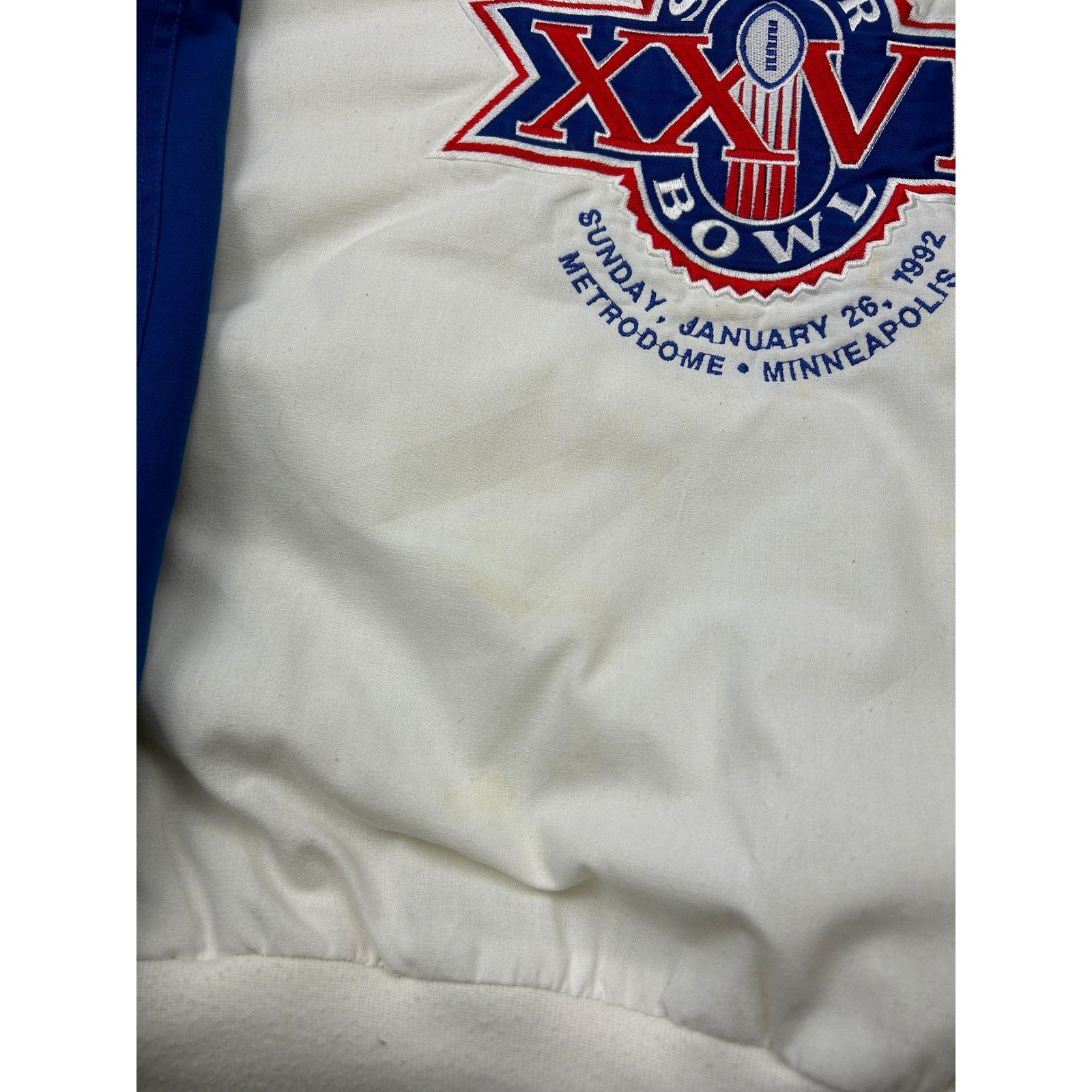 NFL Vintage 1992 Super Bowl XXVI NFL Sweatshirt Size L 90s Size US L / EU 52-54 / 3 - 6 Thumbnail
