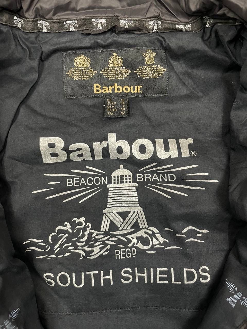 Barbour Barbour Women Quilted Long Parka Coat Black Fur Hood Beacon Size M / US 6-8 / IT 42-44 - 5 Thumbnail