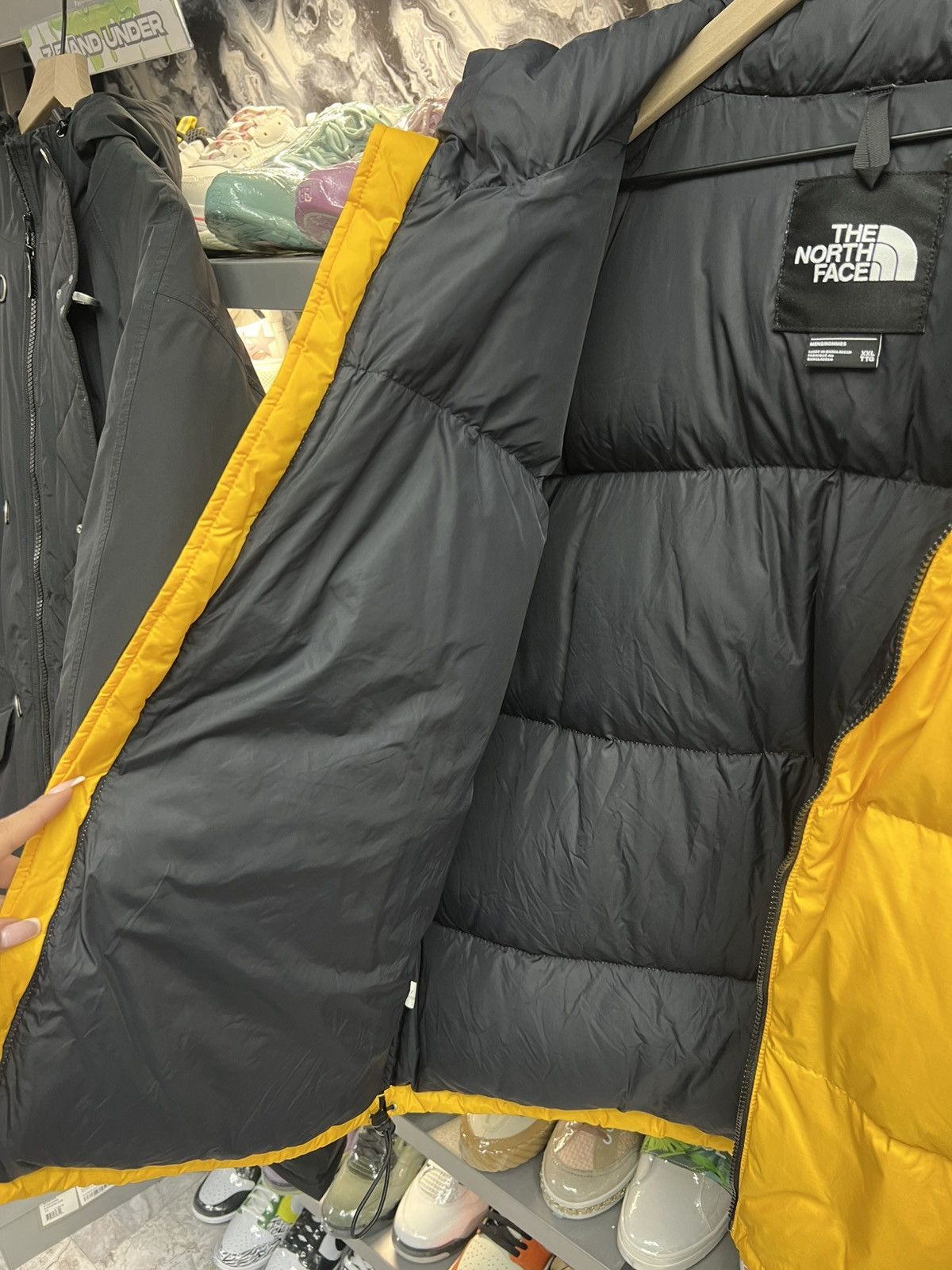The North Face The North Face Yellow Bomber Jacket Size US XXL / EU 58 / 5 - 12 Thumbnail