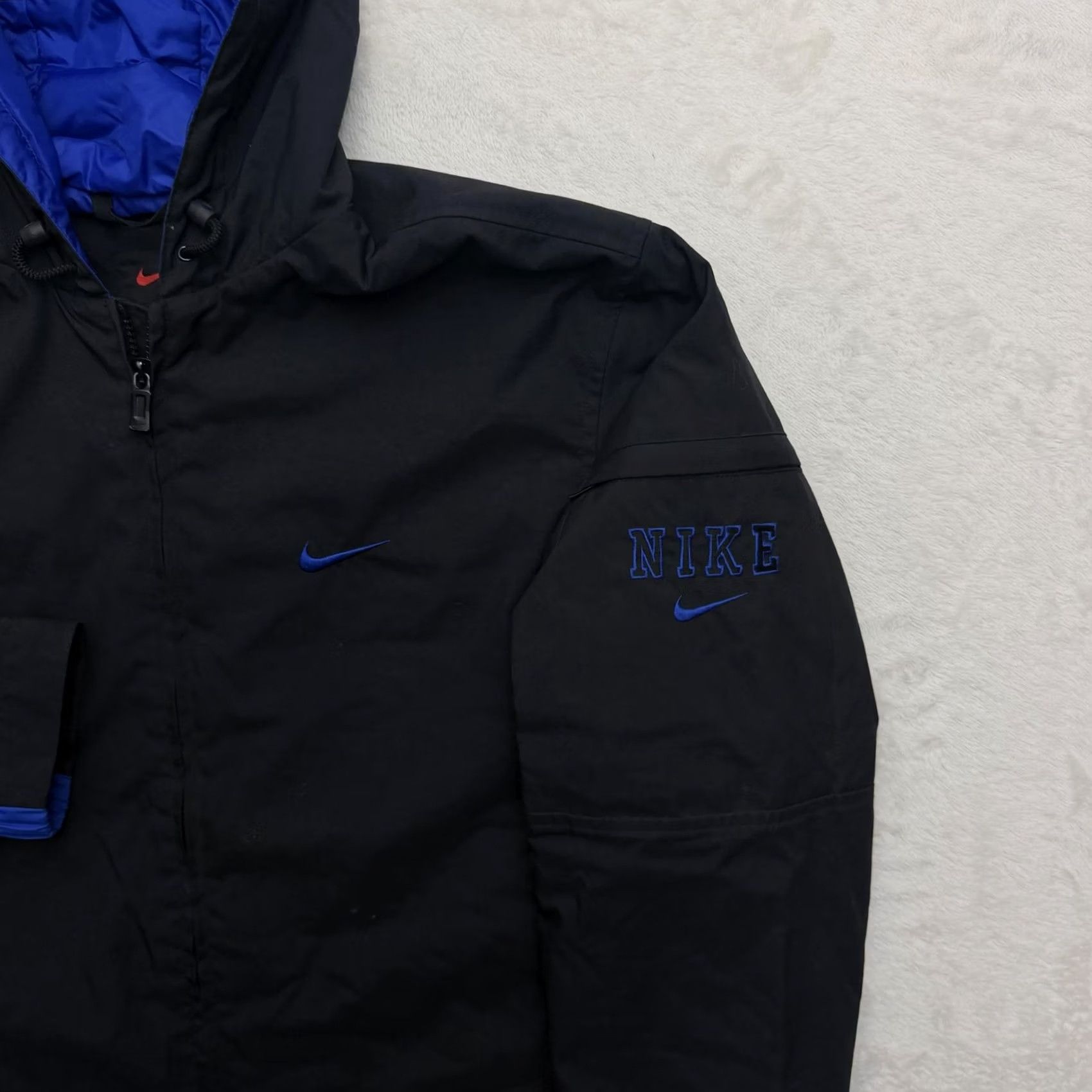Nike Nike Jacket Mens Medium Black Insulated Hooded Full Zip Lined Size US M / EU 48-50 / 2 - 3 Thumbnail