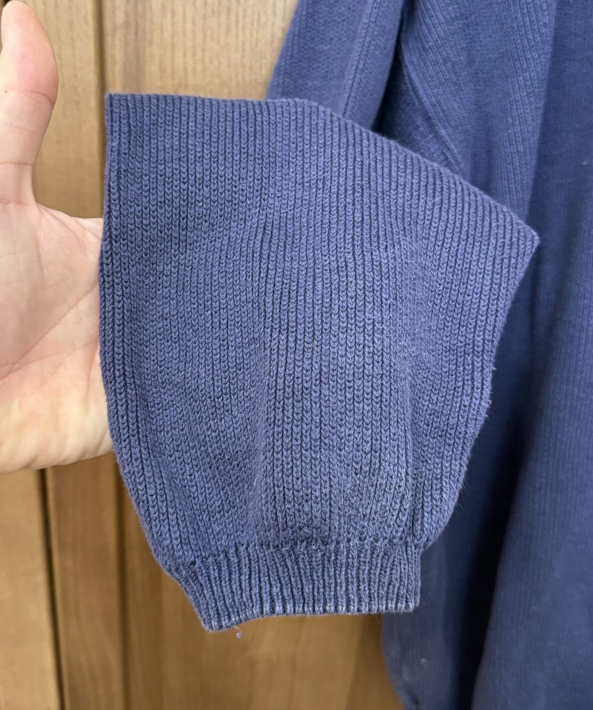 Quiksilver Vintage Quiksilver 1/4 Knit Sweater Big Logo Pullover Size US XL / EU 56 / 4 - 3 Thumbnail