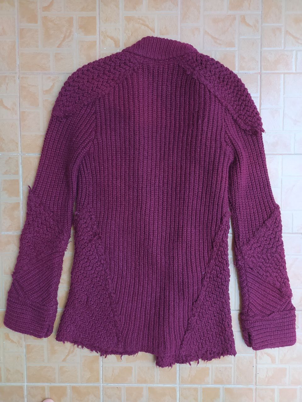 Zadig & Voltaire ZADIG & VOLTAIRE KNIT DISTRESSED SWEATER JACKET SIZE S Size US S / EU 44-46 / 1 - 5 Thumbnail