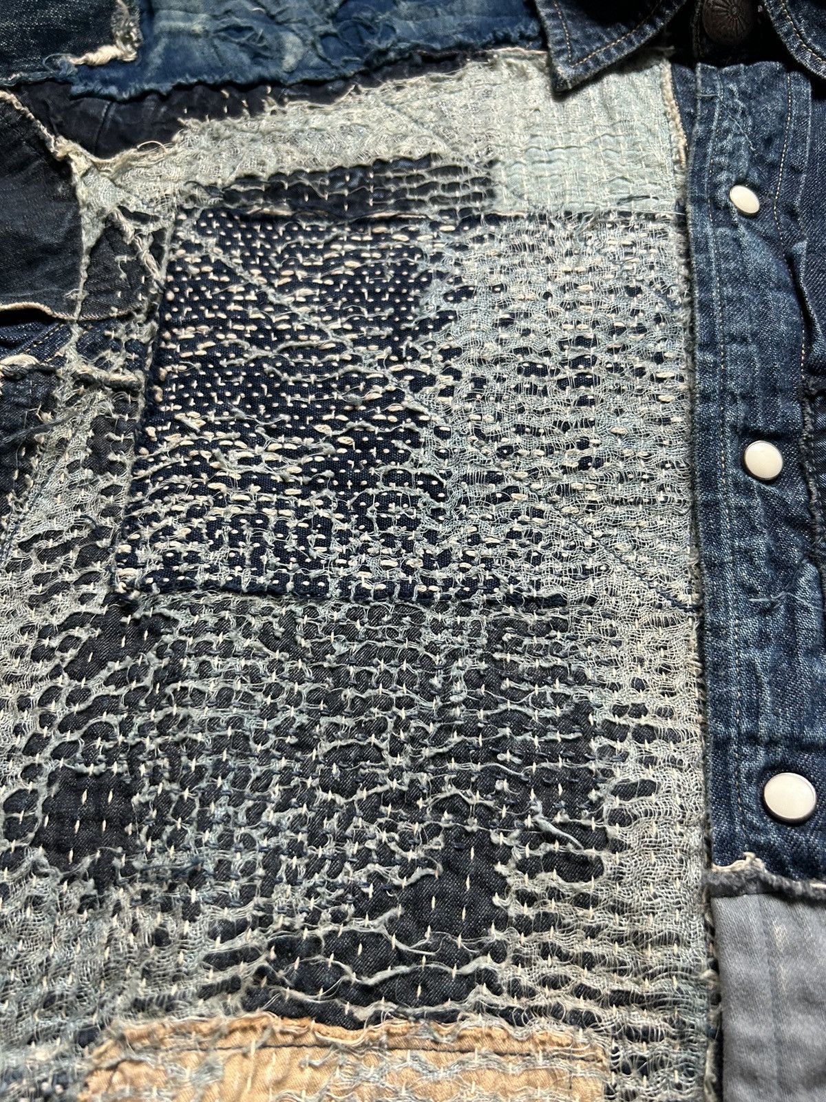 Kapital × Kapital Kountry Kapital boro patchwork western shirt kountry Size US M / EU 48-50 / 2 - 7 Thumbnail
