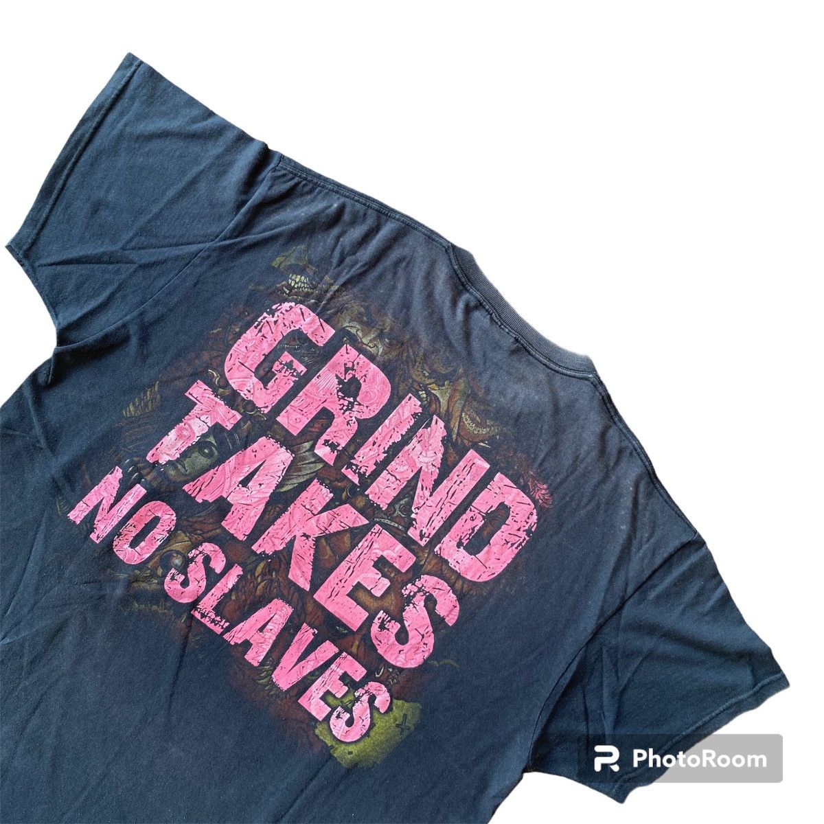Band Tees × Vintage Napalm death Grind Takes No Slaves Shirt Size US XL / EU 56 / 4 - 3 Thumbnail