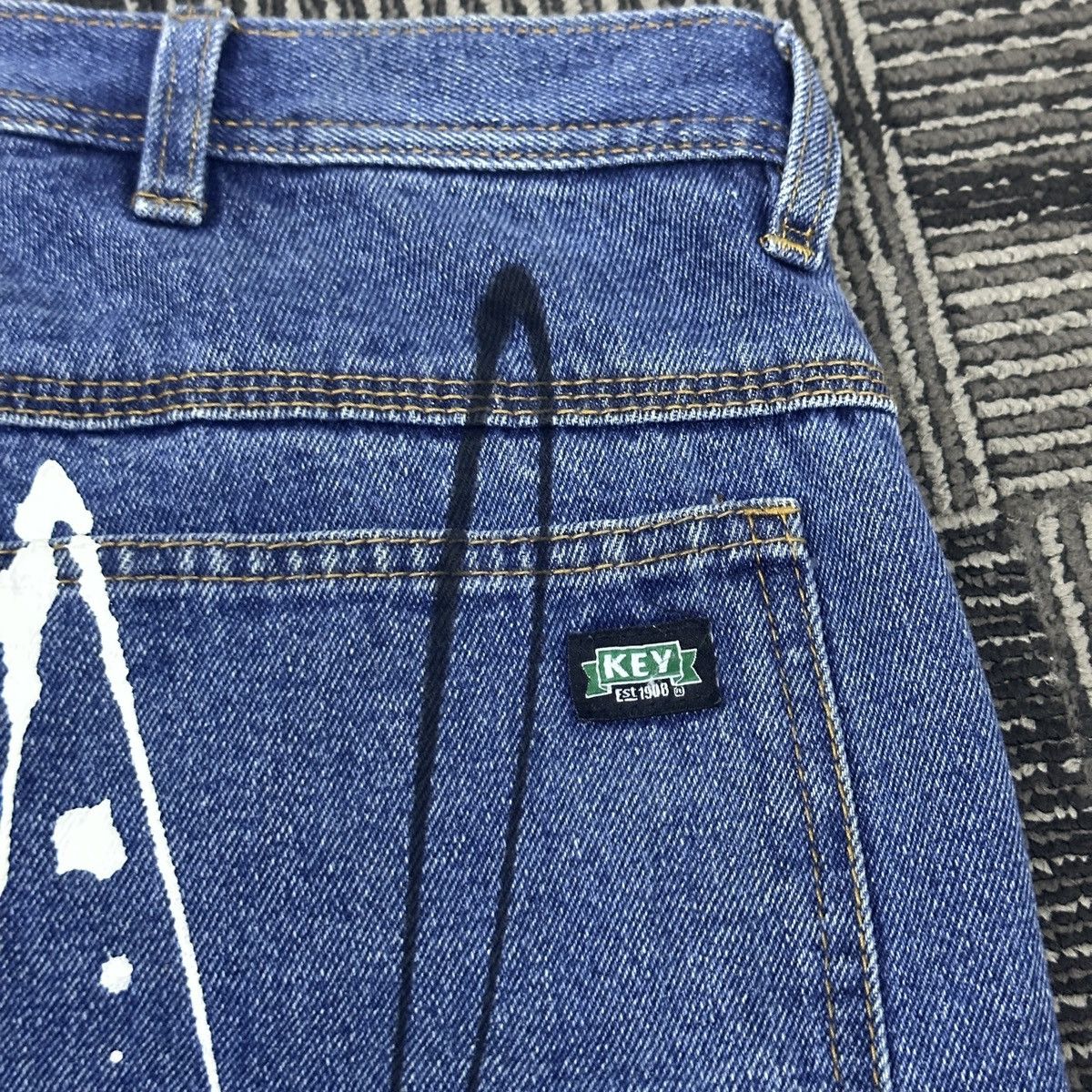Other Hype🔥Art Work Key Carpenter Denim Size US 36 / EU 52 - 9 Thumbnail