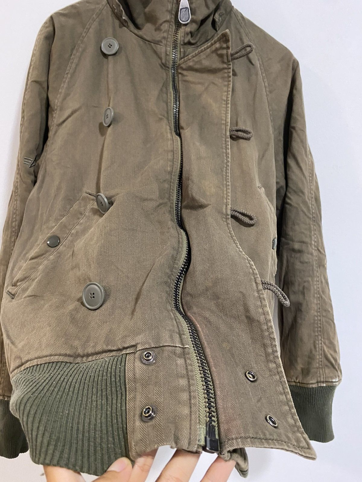 Alpha Industries × Vintage Vintage Alpha Industries Military Style Jacket Size US L / EU 52-54 / 3 - 9 Thumbnail