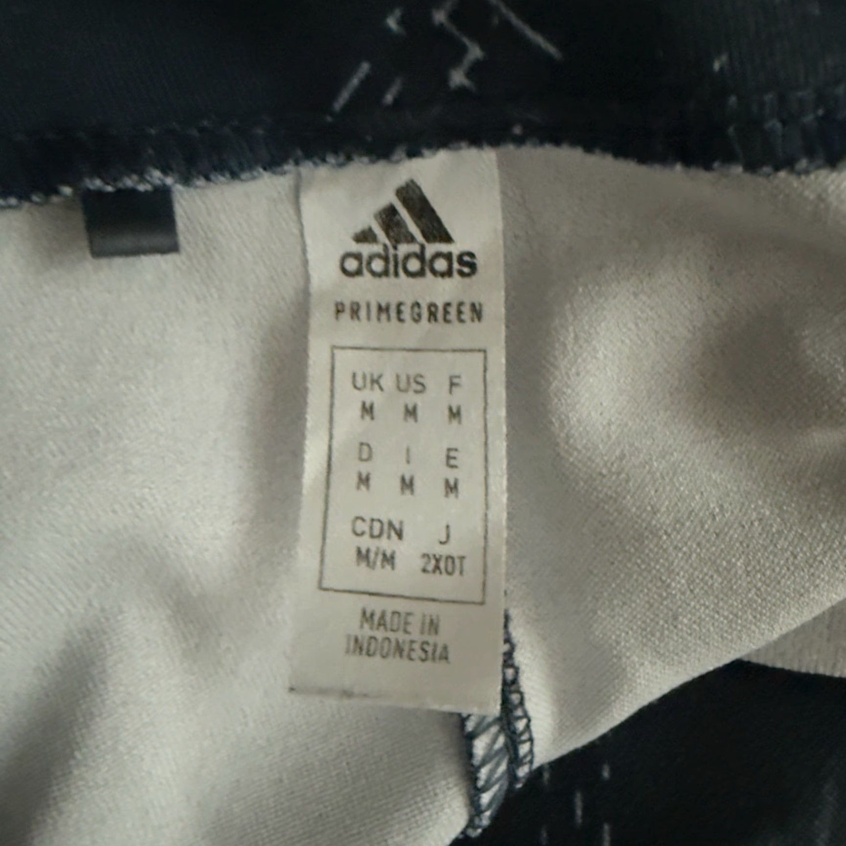 Adidas Adidas Blue Polyester Athletic Stretchy Pants Womens M Track Pants Activewear Athletic Comfort Regular Fit Size 32" / US 10 / IT 46 - 4 Thumbnail