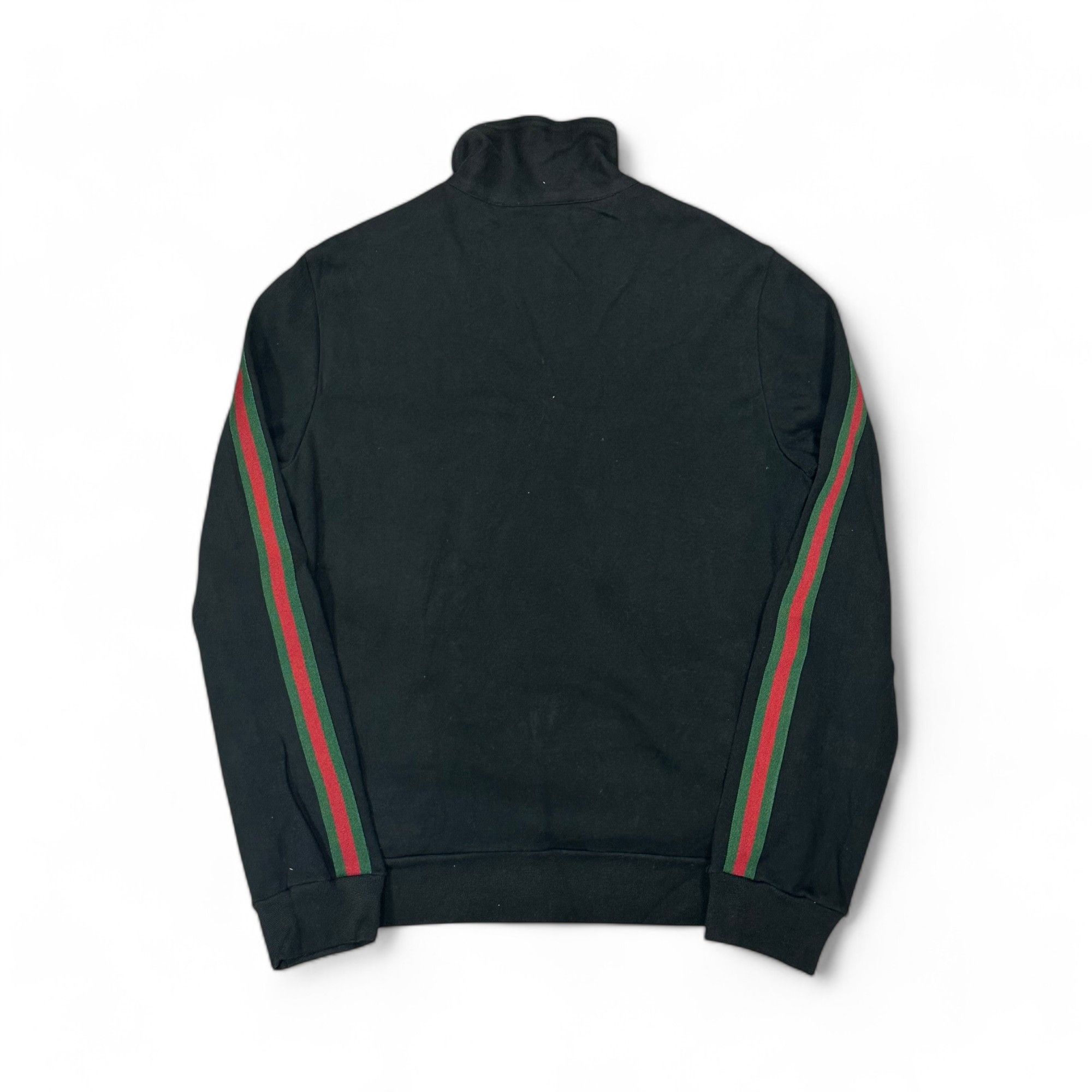 Gucci Gucci Sweatshirt Zipped Track Web Stripes Logo Black Size US L / EU 52-54 / 3 - 2 Thumbnail