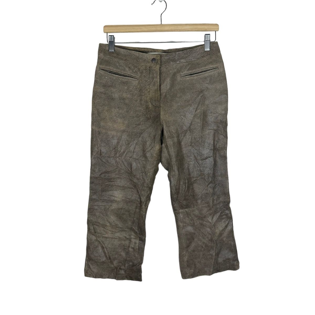 Ruffo Research 🔥RUFFO RESEARCH LEATHER FW2000 TROUSER PANTS Size 30" / US 8 / IT 44 - 2 Thumbnail