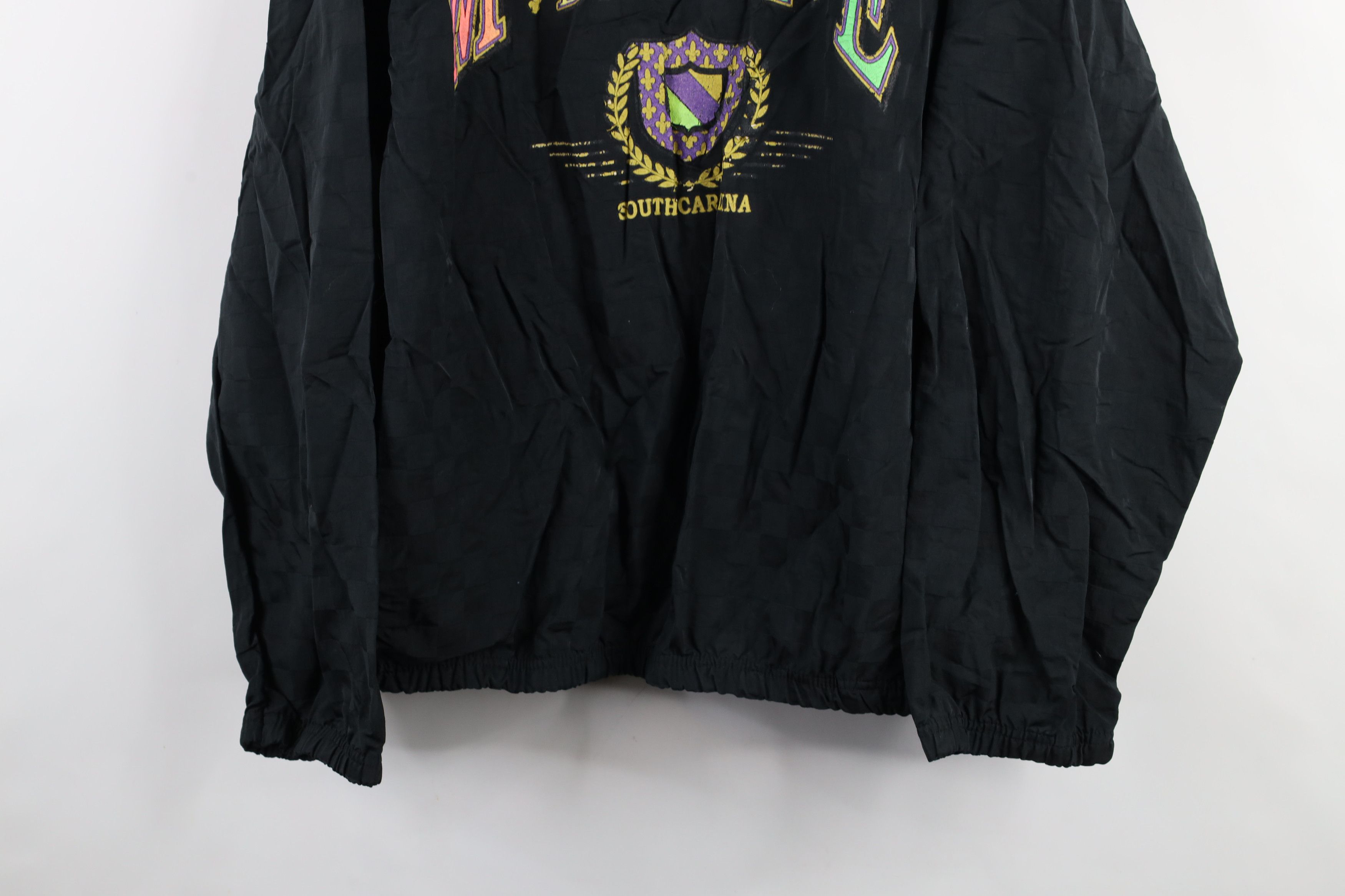 Vintage Vintage 90s Streetwear Checkered Beach Windbreaker Jacket Size US XXL / EU 58 / 5 - 3 Thumbnail